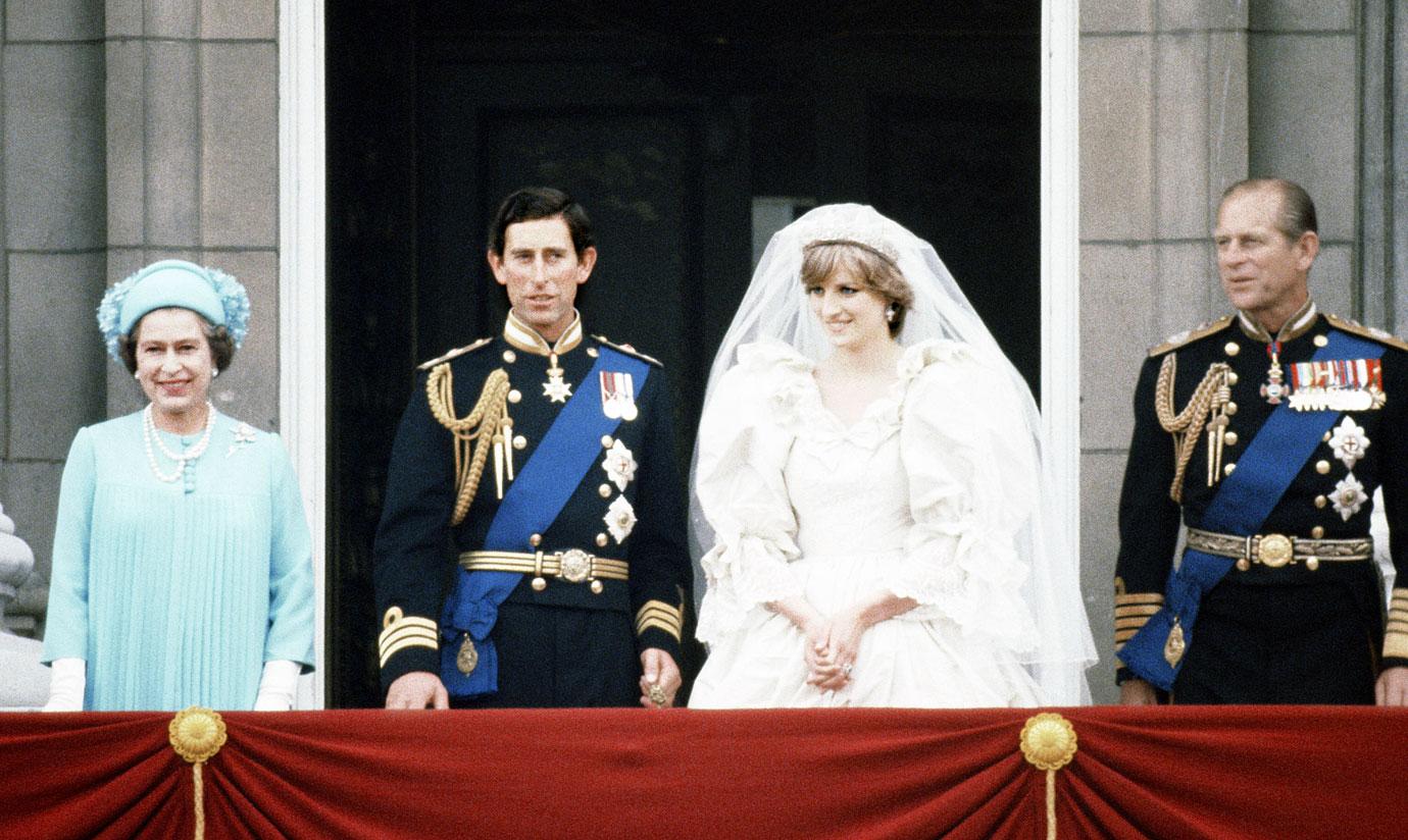 prince philip prince charles princess diana wedding