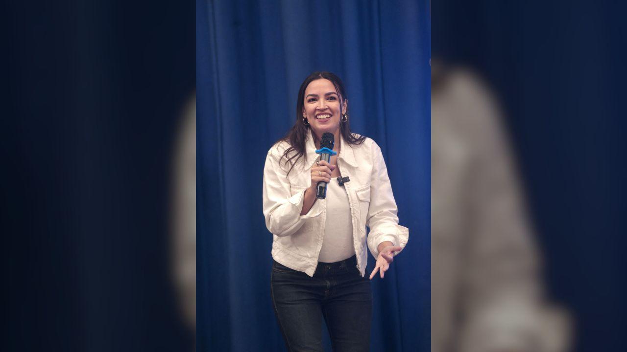 Image of Alexandria Ocasio-Cortez joked about her followers being 'weird' about her sharing her egg freezing journey.