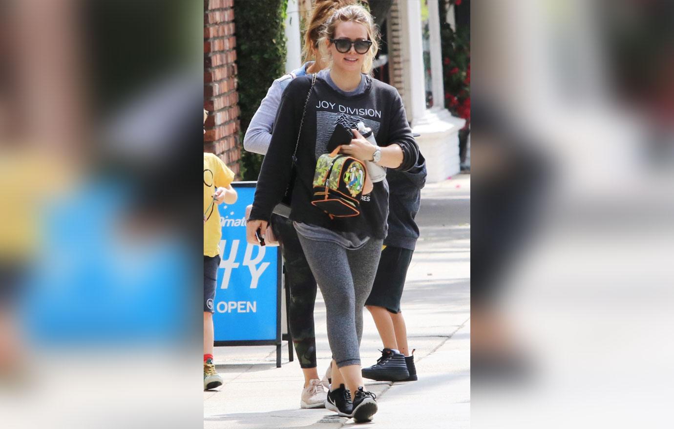 Hilary duff flees nyc neighbor drama 4