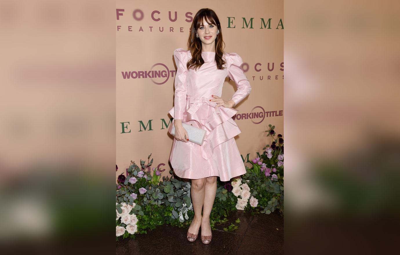 Zooey Dechannel Los Angeles Premiere held at the Directors Guild of America Theatre on February 18, 2020 in Los Angeles, CA.