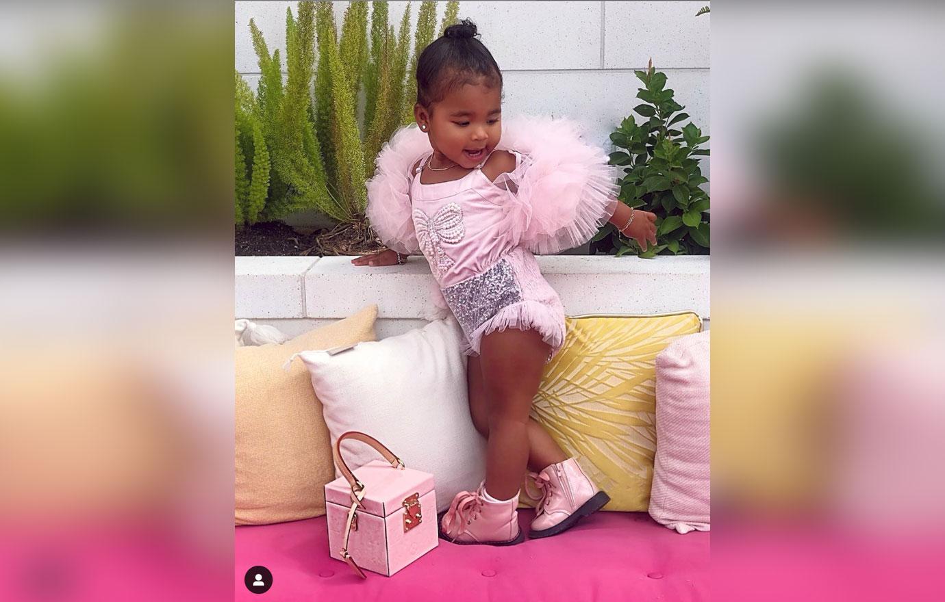 Khloe Kardashian's Daughter True Gets Dressed Up For 'Fashion Week'