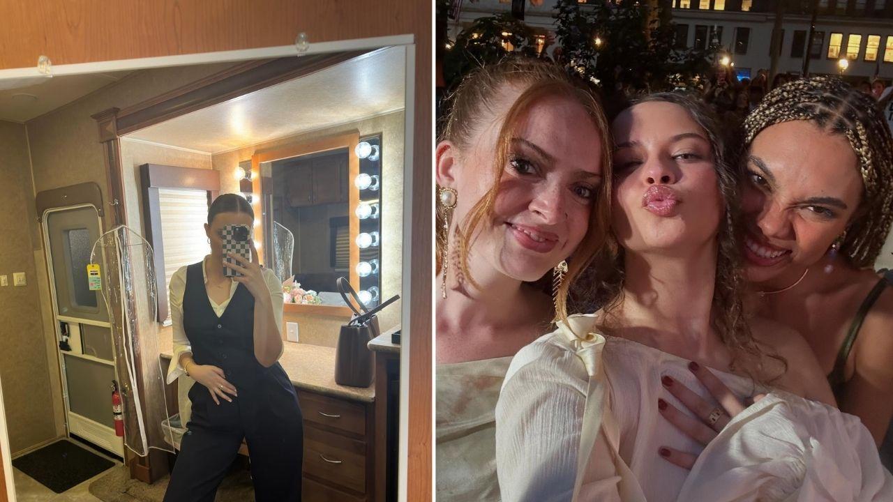 split of Isabella Briggs, her costars.