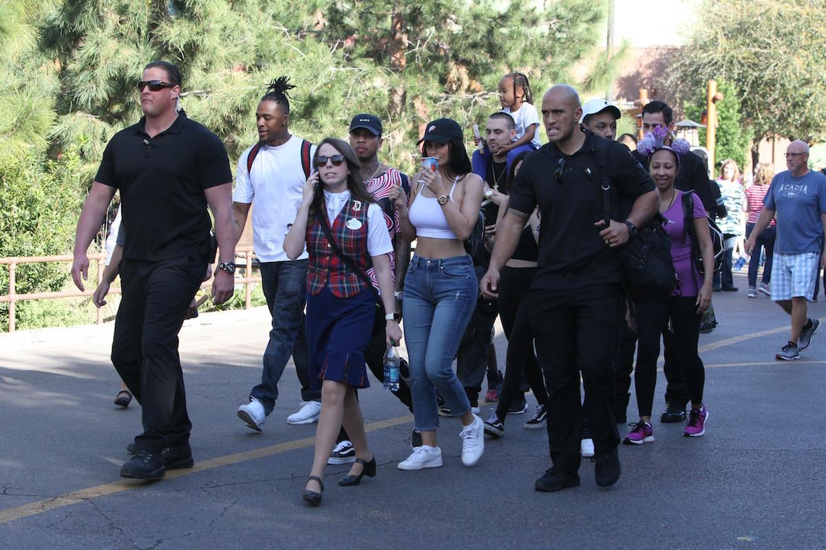 Kylie Jenner and Tyga take their love to Disneyland