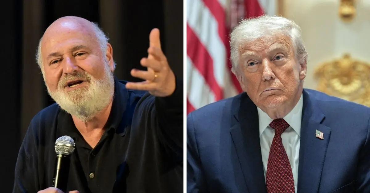 Photo of President Donald Trump blamed Rob Reiner's death on the 'mind crippling disease known as Trump derangement syndrome.'