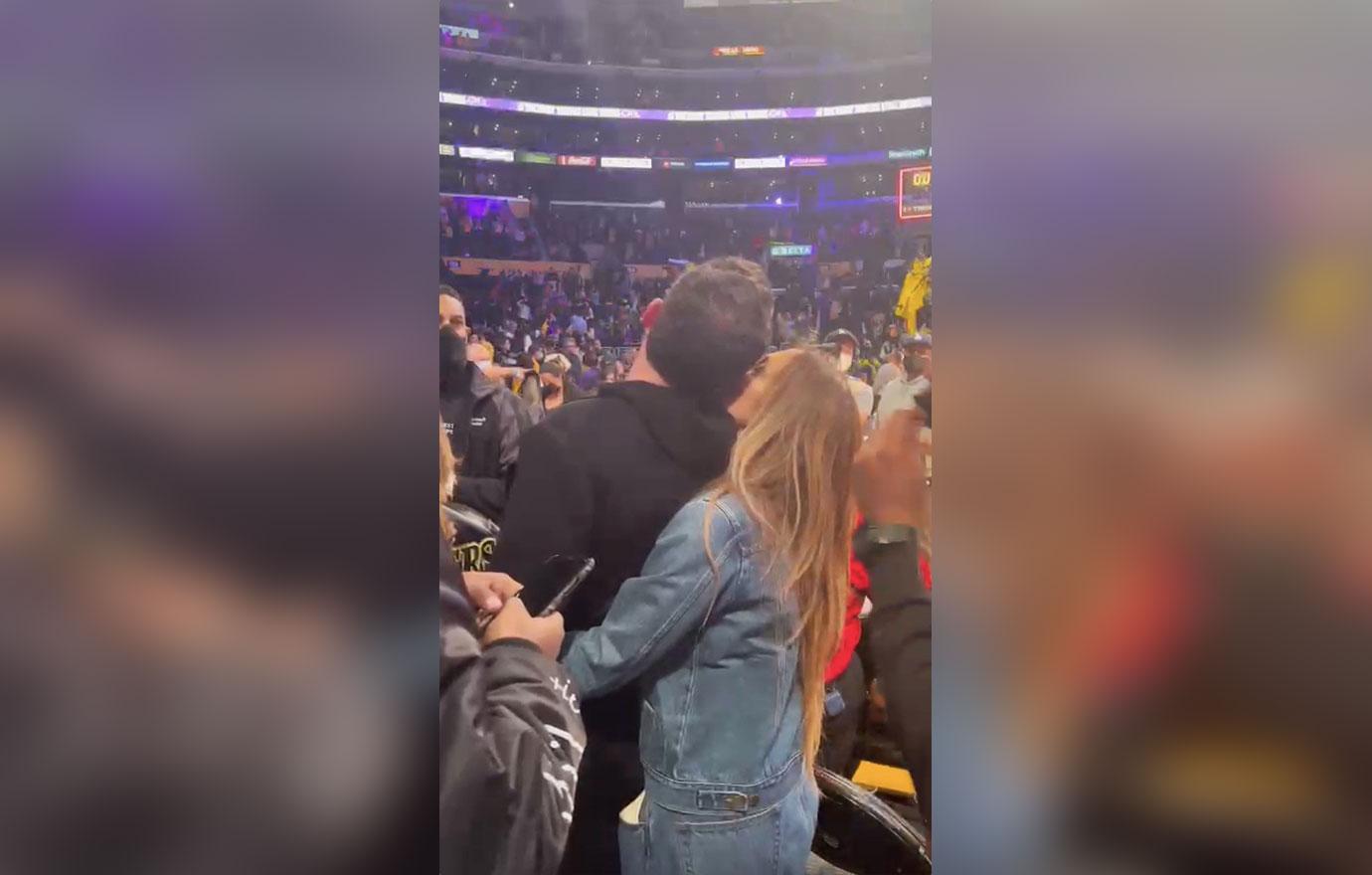 jennifer lopez ben affleck pack on pda courtside duo prepares holiday festivities