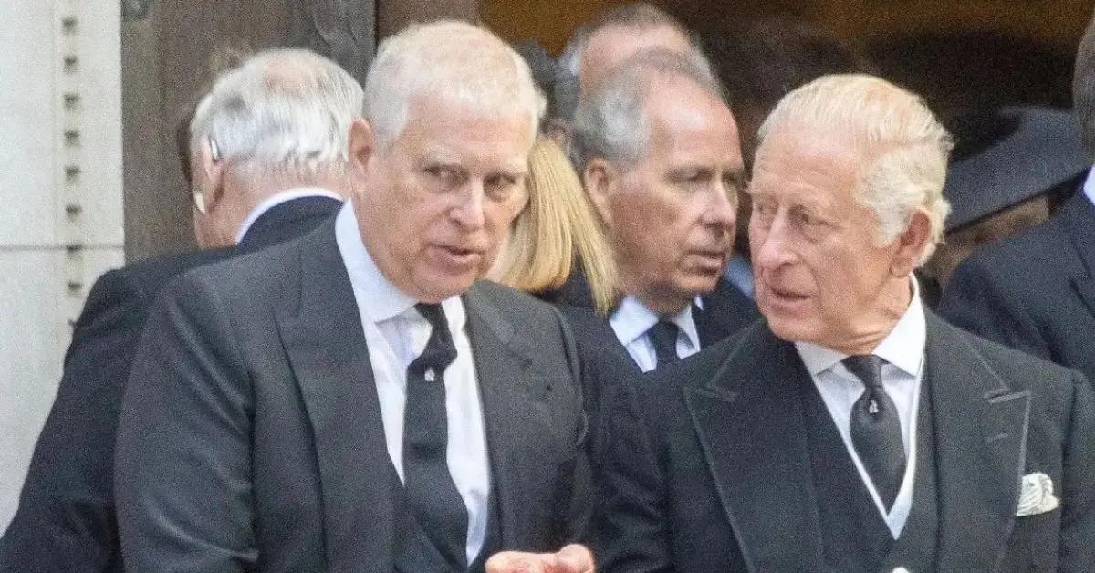 Photo of King Charles decided his brother will now be known as Andrew Mountbatten Windsor.