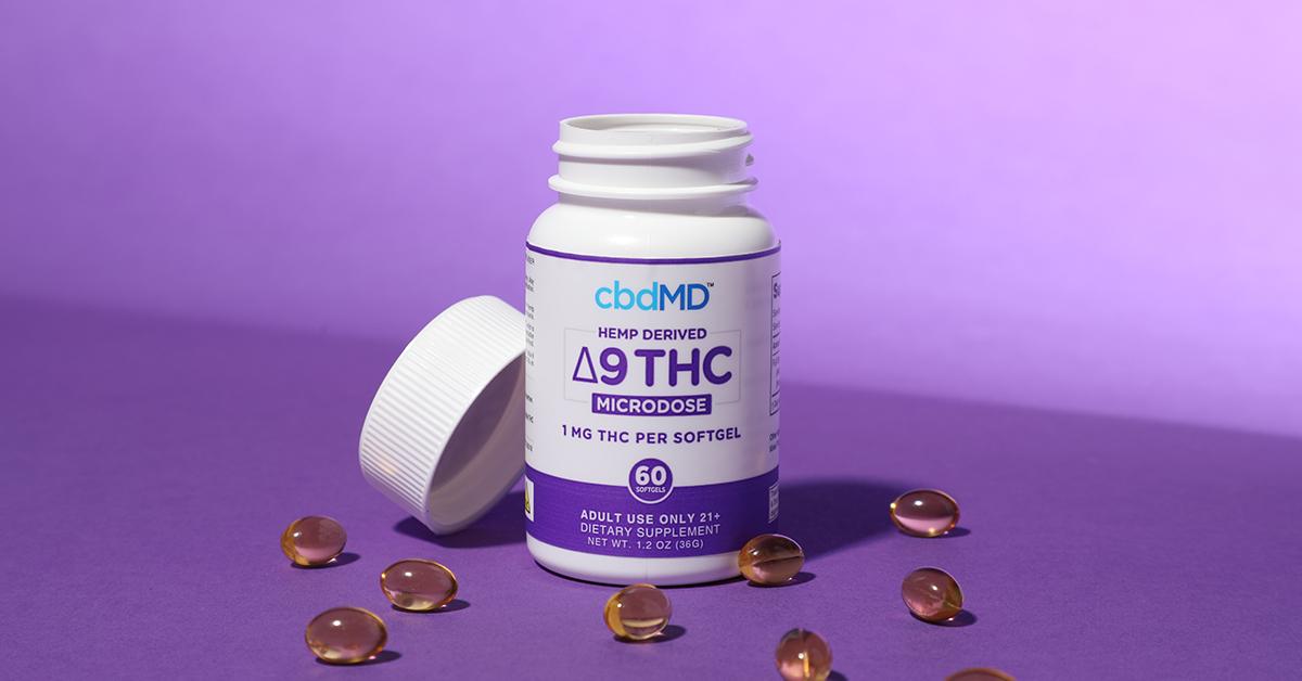 microdosing delta  thc gummies capsules benefits