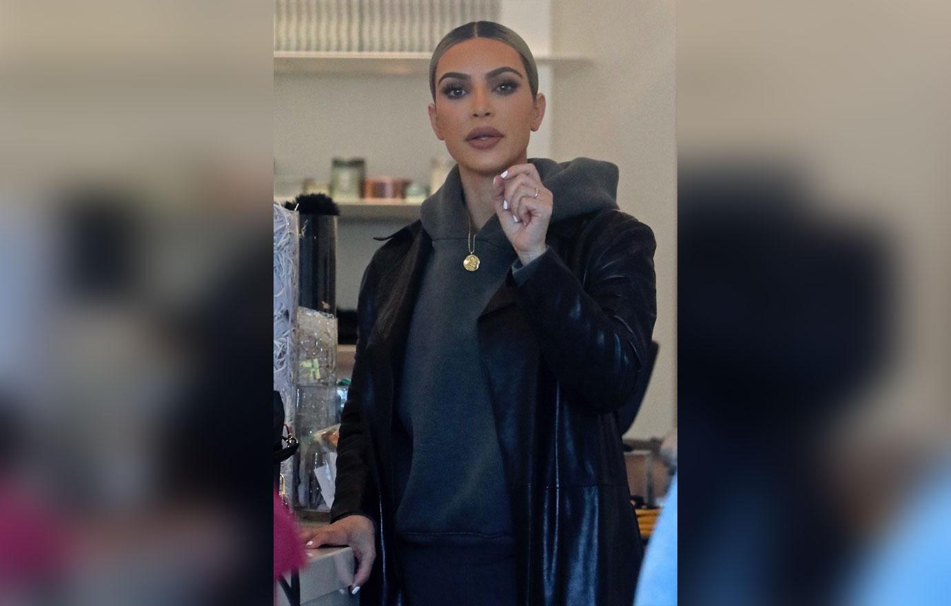 Kim Kardashian stops by the DASH store with the KUWTK cameras