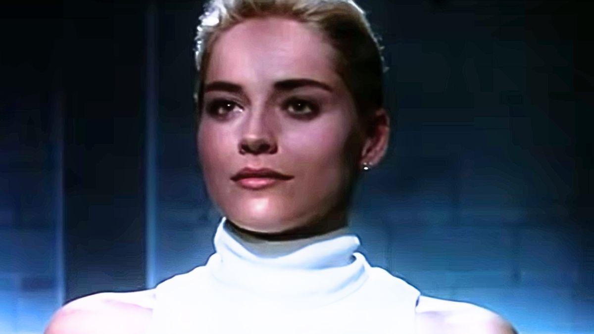 Sharon Stones in Basic Instinct