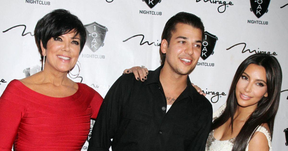 image of Kris Jenner found the exchange hilarious. 