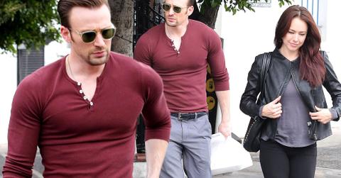 chris evans lindsey mckeon dating