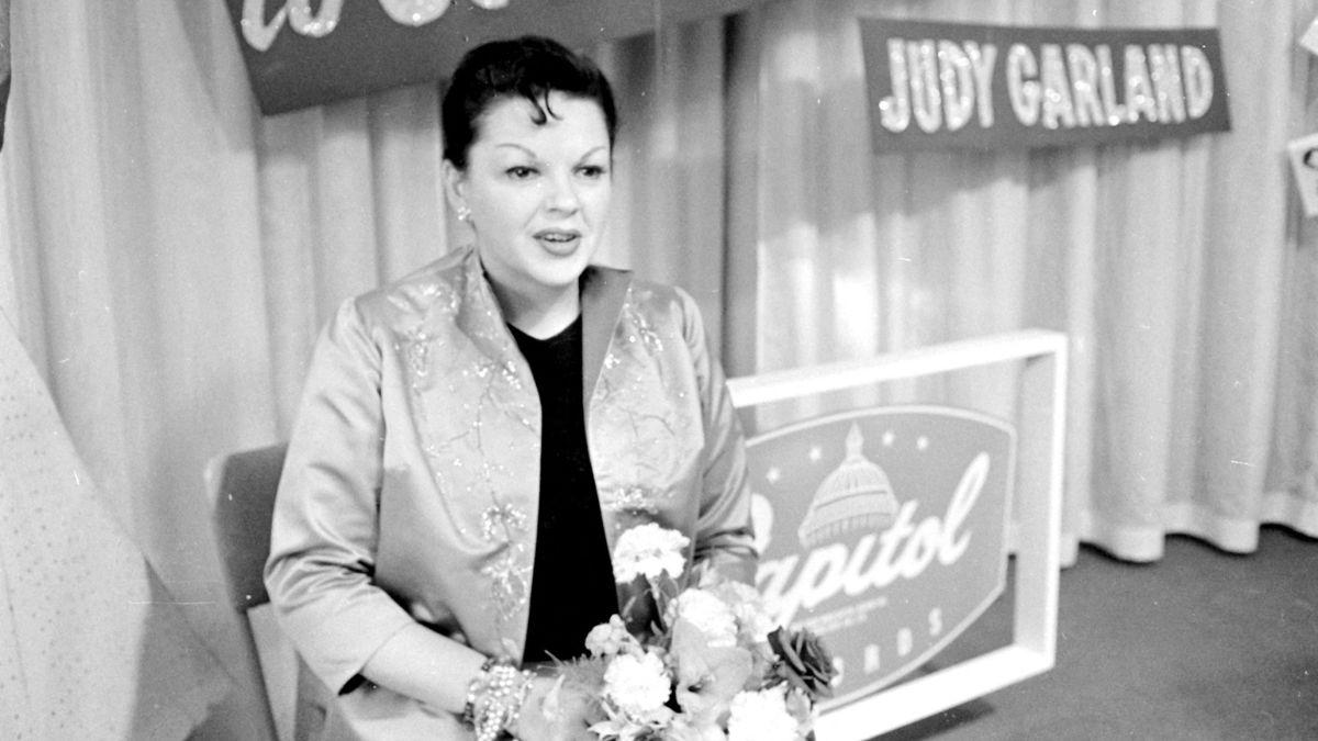 Photo of Judy Garland died from an accidental drug overdose in 1969.