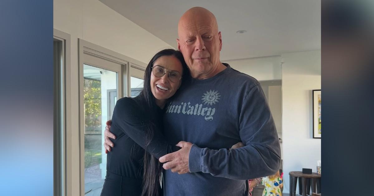 Photo of Demi Moore with Bruce Willis