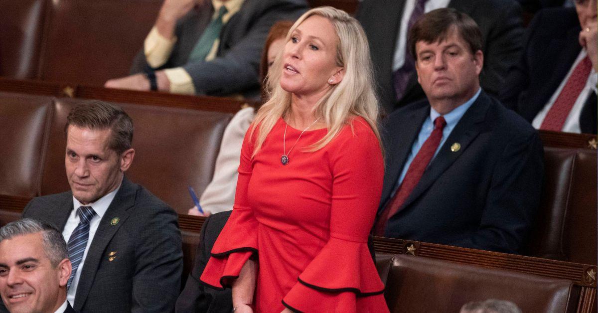 image of The congresswoman announced her resignation on Friday, November 21, in the wake of her feud with the president.