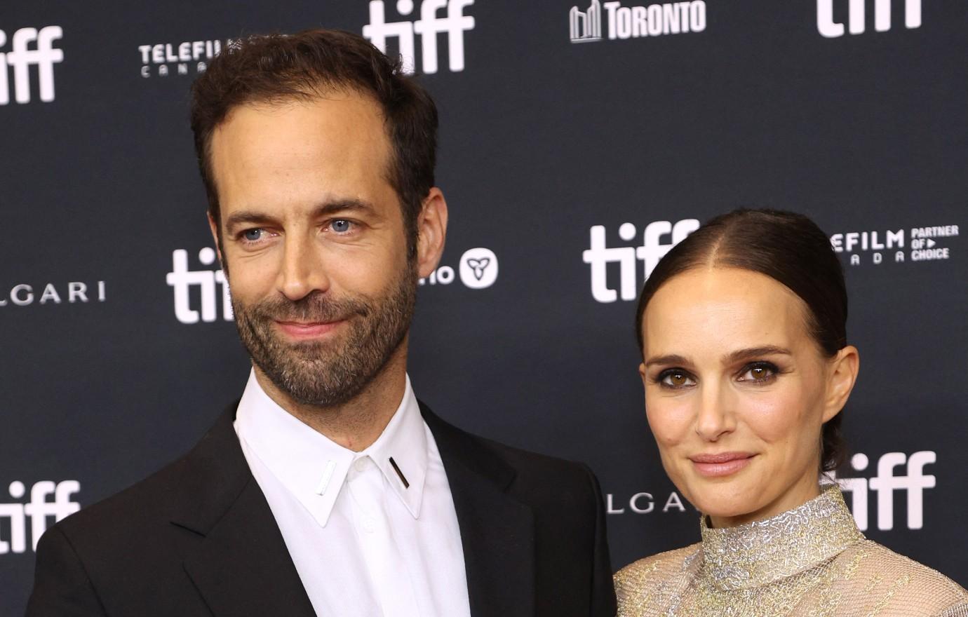 Natalie Portman & Benjamin Millepied Reunite At Women's World Cup