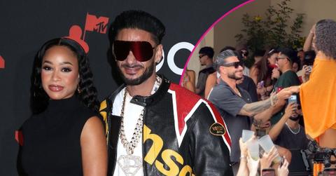 dj pauly d proposes to nikki hall in las vegas watch the moment