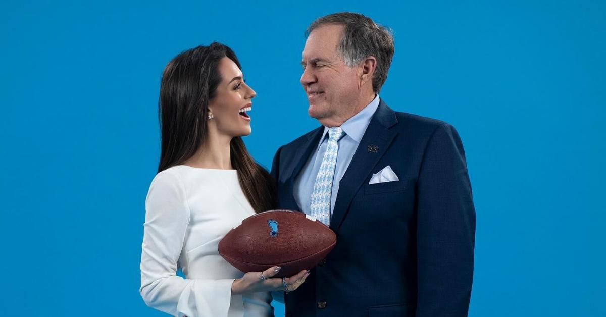 bill belichick jordon hudson red pants spot nfl relationship secret