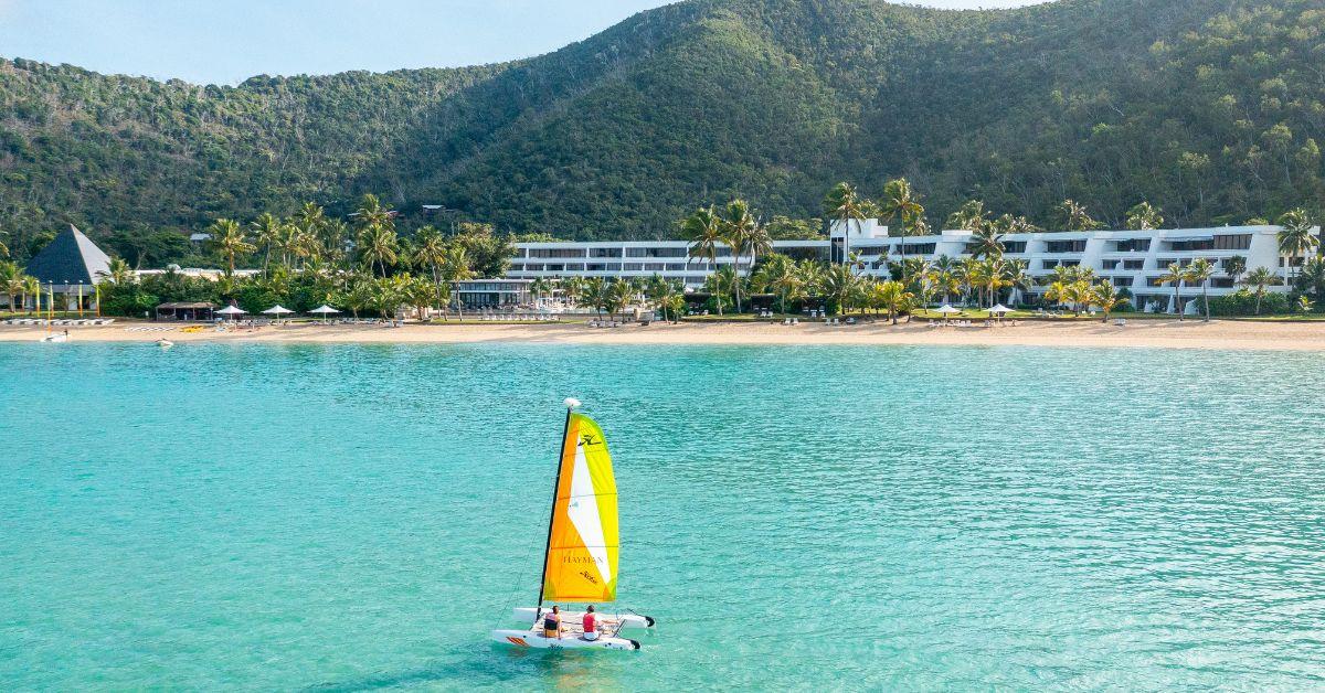 image of The resort is positioned near the Great Barrier Reef in Australia. 