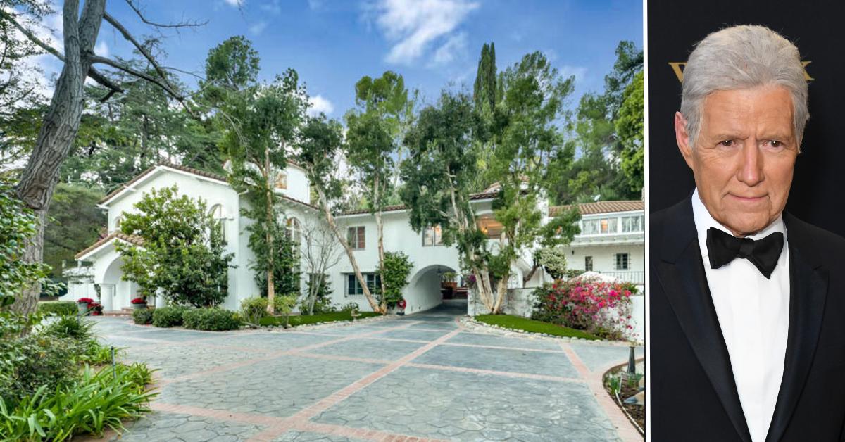 Alex Trebek's Studio City Abode Goes On The Market: Photos