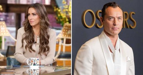 Composite photo of Alyssa Farah Griffin and Jude Law