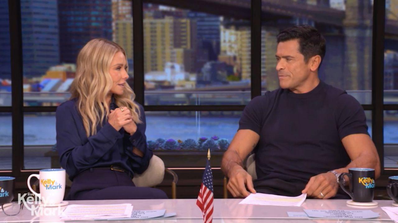 Image of Kelly Ripa and Mark Consuelos agreed it would be 'gross.'