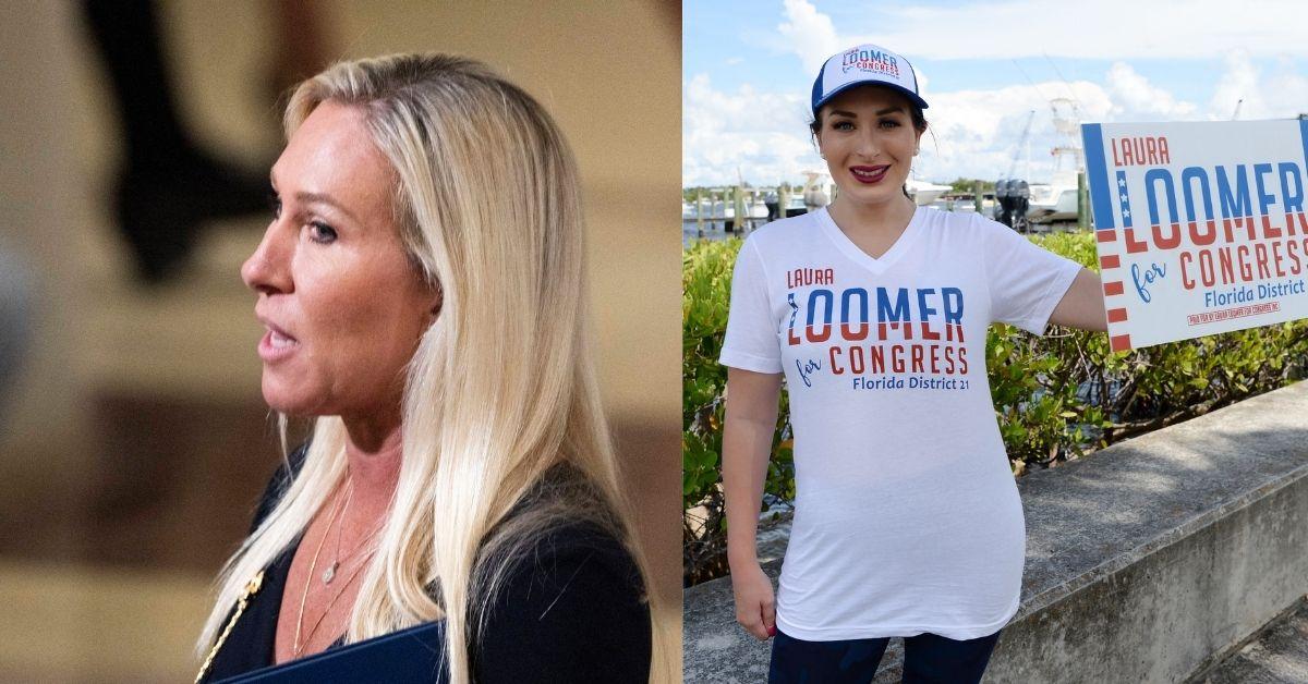Composite Photo of Laura Loomer and Marjorie Taylor Greene