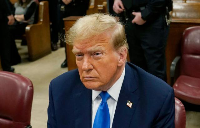 Donald Trump Mocked, Hints Supporters Aren't At Trial Due To Police