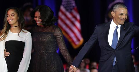 Michelle obama malia prom post pic