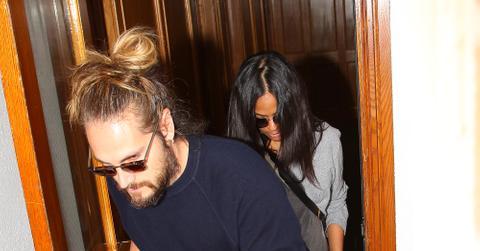 Zoe Saldana and her husband Marco Perego take their twin boys Cy and Bowie to the medical centre in Beverly Hills