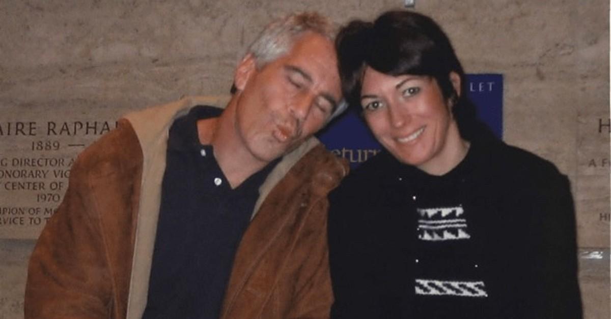 Photo of Jeffrey Epstein and Ghislaine Maxwell.
