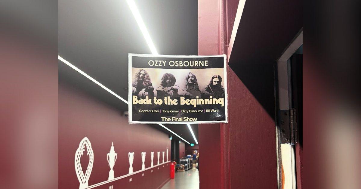 ozzy osbourne shared eerie post  day before death