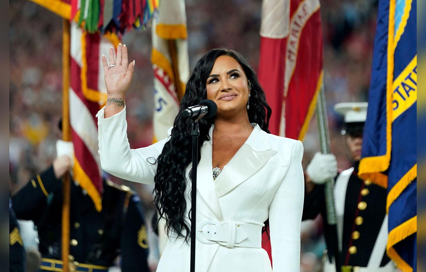 Demi Lovato Resurfaces Old Tweet About Singing The National Anthem