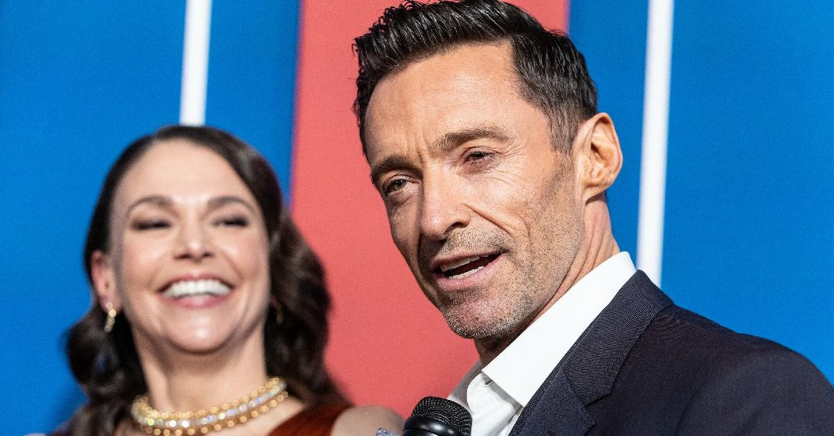 Photo of Hugh Jackman and Sutton Foster