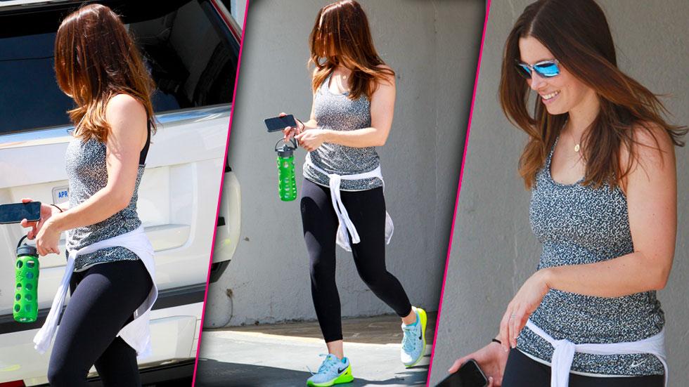 Jessica Biel Is Hitting The Gym Hard To Shed The Baby Weight! Check Out ...