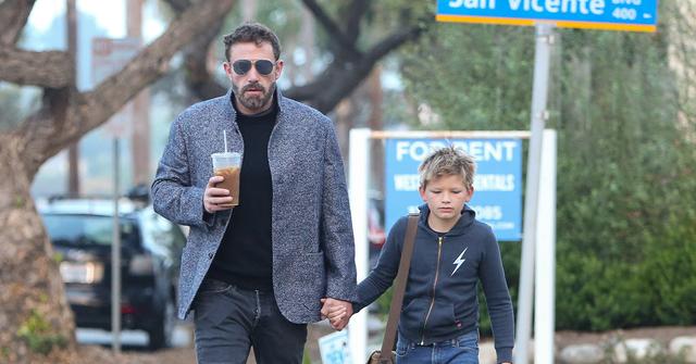 ben affleck plays basketball son samuel jennifer lopez gushes last name pp