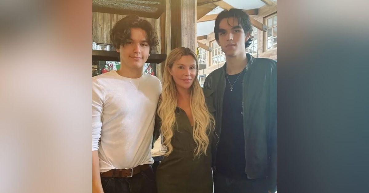 image of Brandi Glanville shares two sons with Eddie Cibrian. 