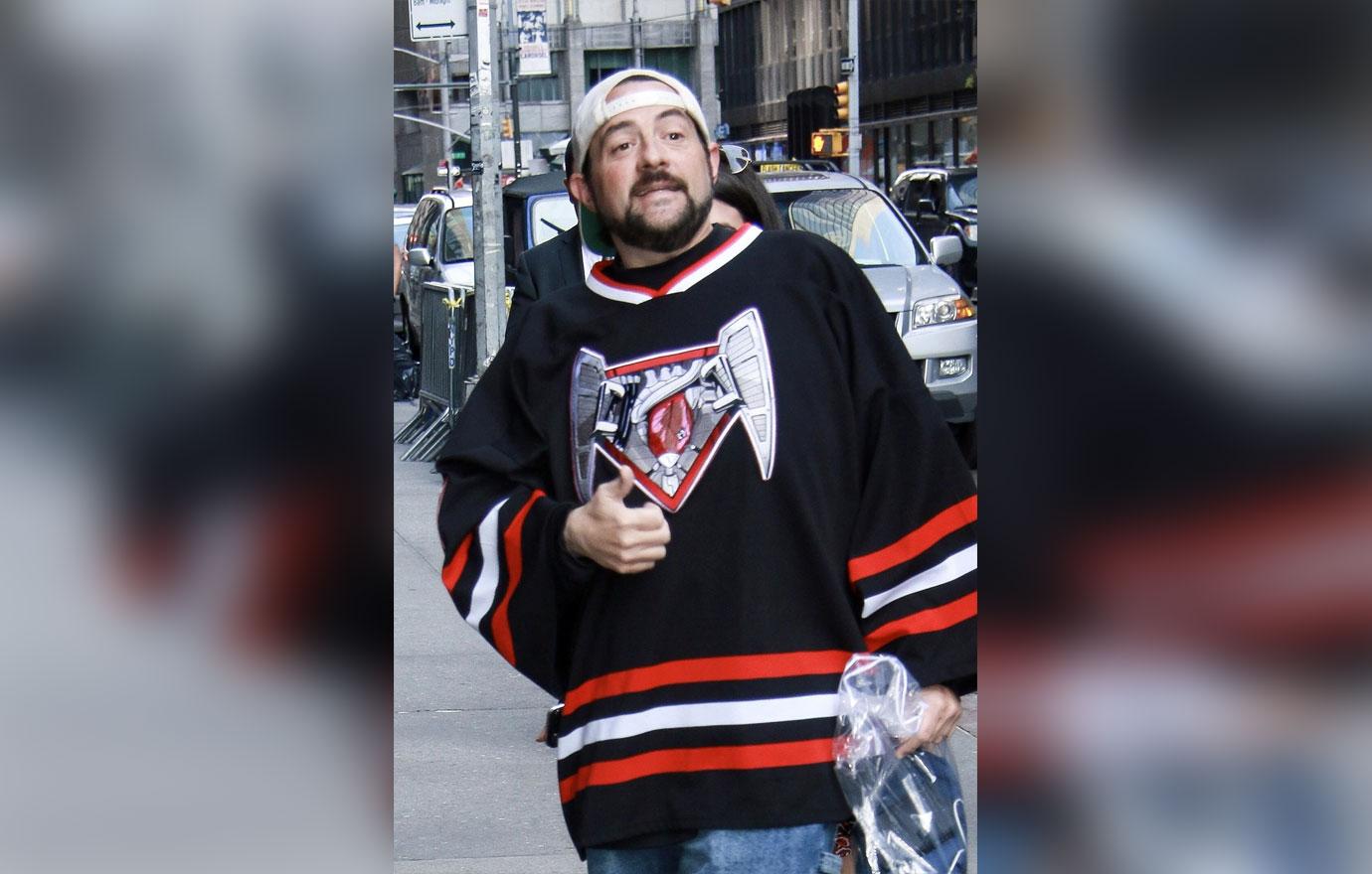 Kevin Smith makes an appearance on &#8216;The Late Show with Stephen Colbert&#8217;