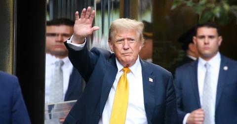 Composite photo of Donald Trump.