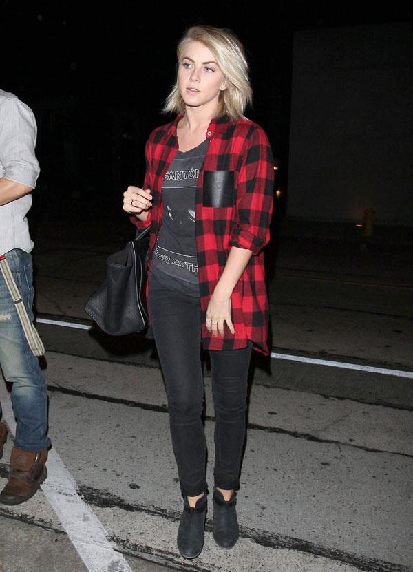 Plaid julianne hough