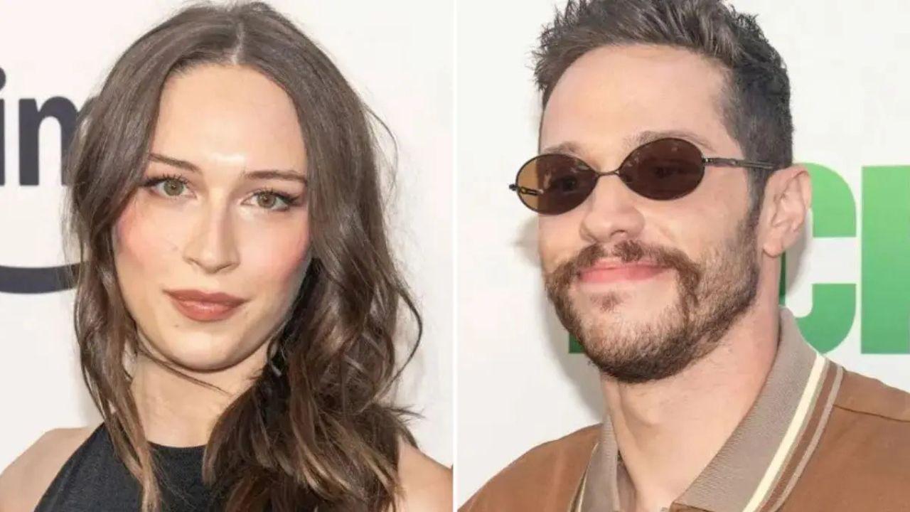 Photo of Pete Davidson and Elsie Hewitt were first romantically linked in March 2025.
