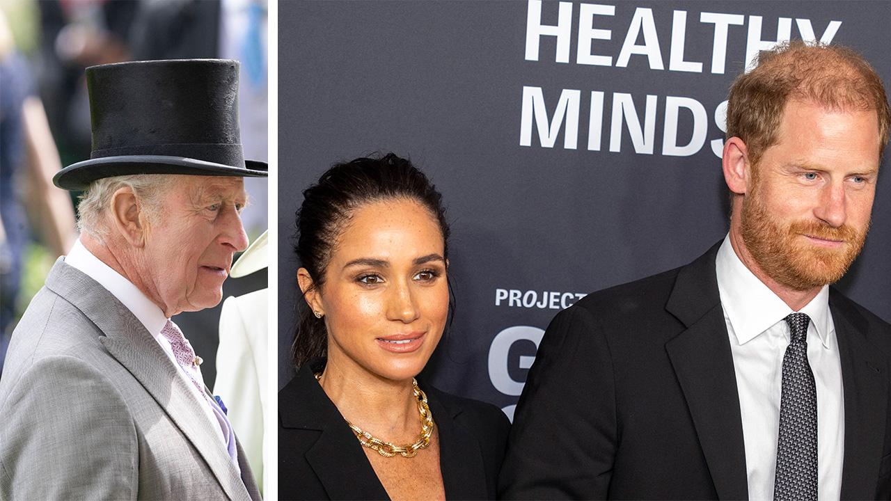 King Charles, Prince Harry,Meghan Markle