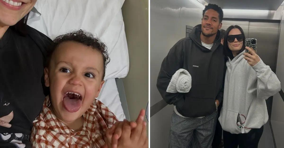 Image of Jessie J shares her son, Sky, 2, with boyfriend Chanan Colman.