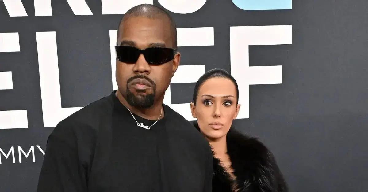 Photo of The rapper attended the show with wife Bianca Censori.