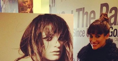 Lea michele louder good morning america