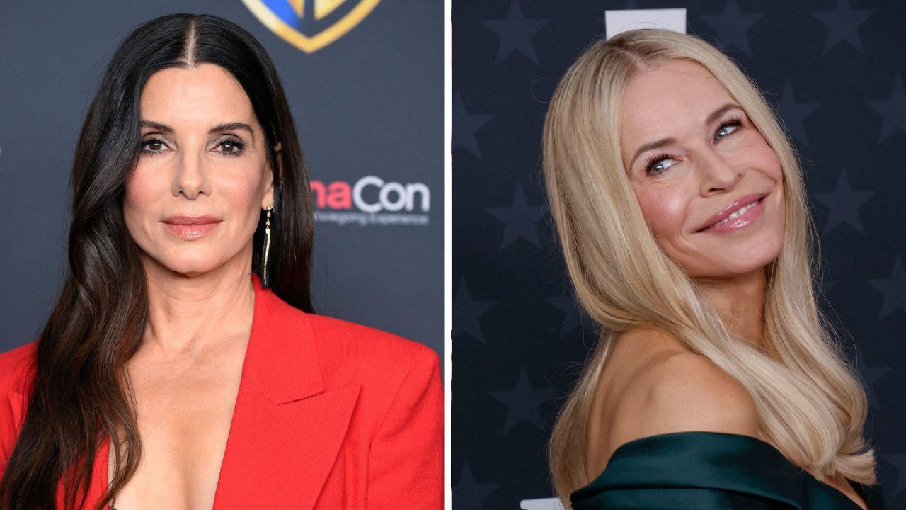 Image of Sandra Bullock hilariously claimed her advice for Chelsea Handler came straight from Oprah Winfrey.