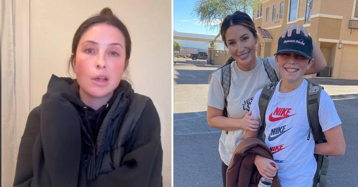 Two photos of Bristol Palin