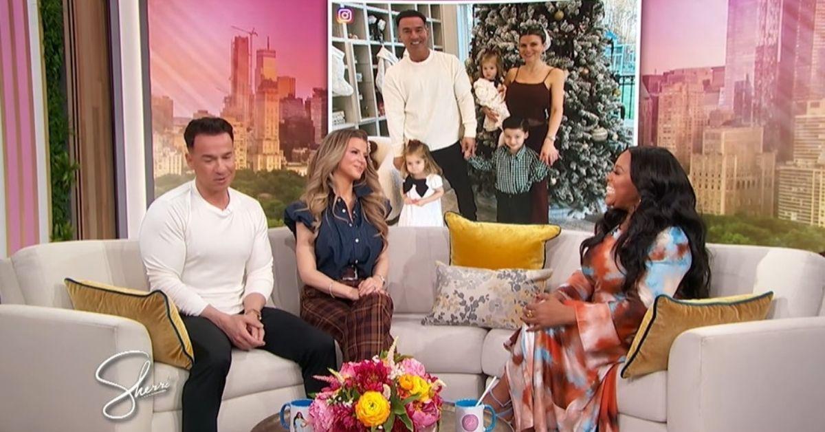 image of Mike Sorrentino discussed his family life and shared fitness tips on the show.