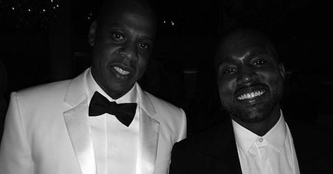 Jay z kanye west met ball