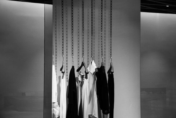 Clothes hanging