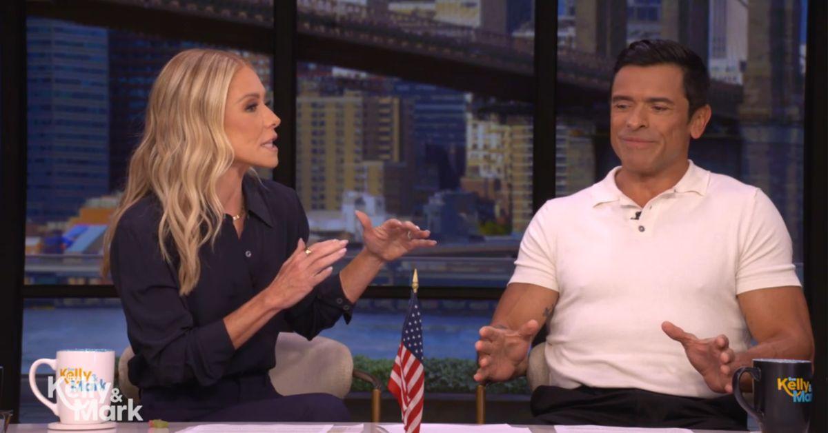 image of Mark Consuelos laughed that their home has become a ‘not-for-profit hostel’ because Kelly Ripa's nephew Sergio and his bandmates have been staying there.